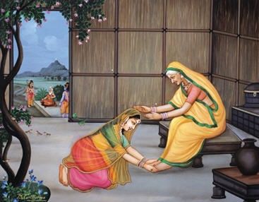 पद्मपुराण के अनुसार तिल चौथ पर सुनी जाने वाली  पतिव्रता स्त्री की शैव्या की कहानी | pativrata stari ki kahani